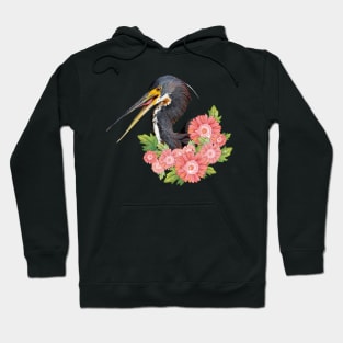 Tricolor Egret Hoodie